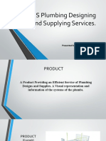 EDS Plumbing Designing and Supplying Services.: Presented By: EUNICE D. SANTIAGO