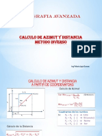 Calculo de Azimut y Distancia PDF