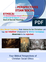 5 Biblical Perspectives of Christian Social Ethics
