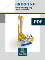 Bauer BG 15 H: Rotary Drilling Rig