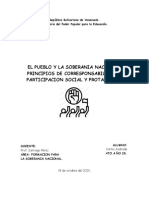 Copia de El Pueblo y La Soberanía Nacional, Principios de Corresponsabilidad y Participación Social y Protagónica