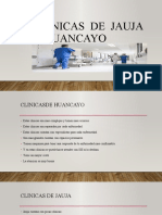 Clinicas de Jauja y Huancayo