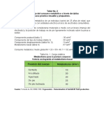 Cálculo del consumo metabólico a través de tablas ISO