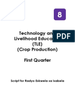 Episode 1 Crop Production 8 Use Farm Tools and Equipment and Maintenance