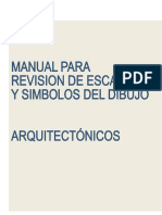 Manual para Escalas y Representacion Arquitectonica