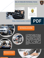 Manual de documentación policial PNP