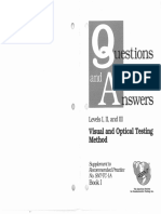 QA-VT Visual testing questions