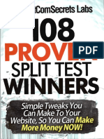 Russell Brunson 108 Proven Split Test Winners PDF