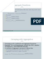 Aggregate Functions and Grouping Examples