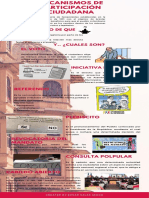 Actividad Nro. 6 Infografia Mecanismos de Participacion Ciudadana