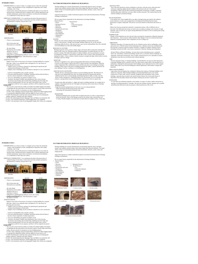 Literature On Heritage Conservation | PDF | Monument | Historic ...
