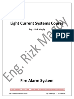 Light Current Systems Course: Eng.: Rizk Magdy