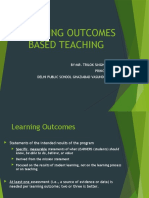 Learning Outcomes Based Teaching: By:Mr. Trilok Singh Bist Principal Delhi Public School Ghaziabad Vasundhara