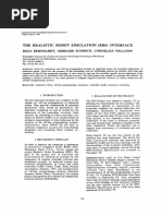 The Realistic Robot Simulation (RRS) Interface: Rolf Bernhardt, Gerhard Schreck, Cornelius Willnow