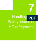 Handling and Safety Issues of HC Refrigerants