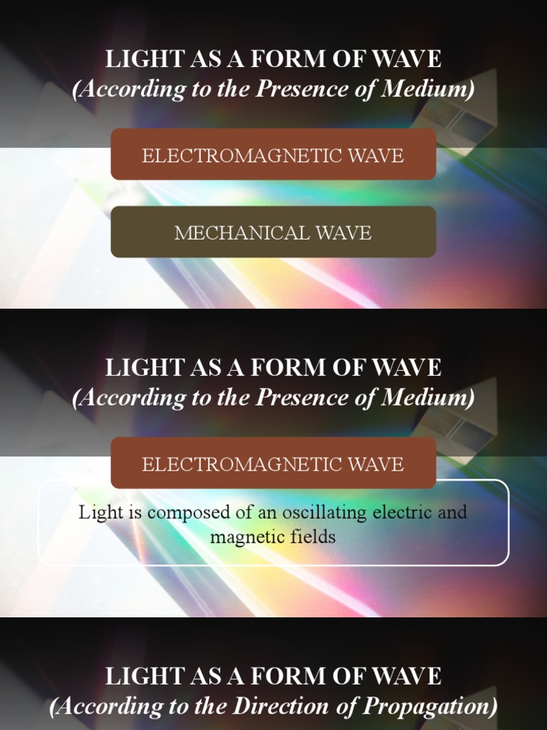 Understanding Light as a Wave | PDF