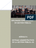 Diplomado en Gestión Pública - Sexto Módulo.pptx