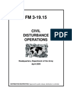 FM 3-19-5 Civil Defense Operations