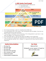 Nutrition revision notes food pyramid and nutrients