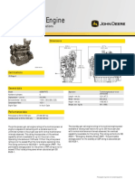Powertech 6090H Diesel Engine: Generator Drive Engine Specifications