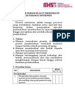 Prosedur Persiapan Alat Perioperatif Oleh Perawat Instrumen 79