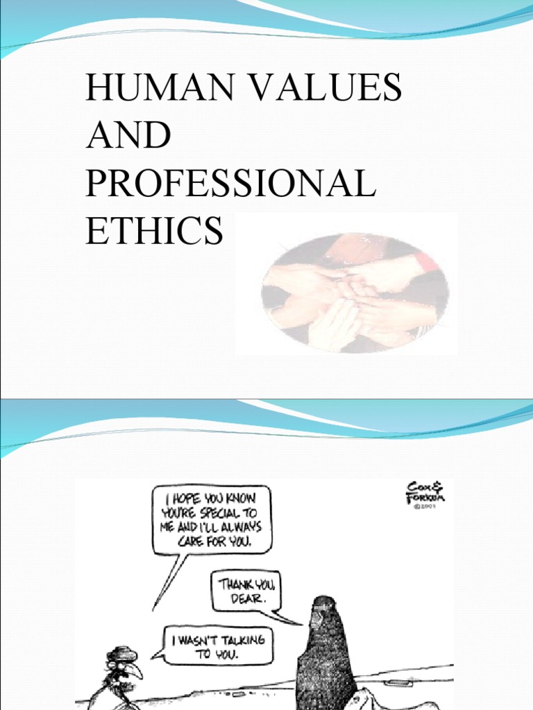 Human Values AND Professional Ethics | PDF | Self-Improvement