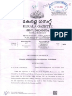 Kerala State List of Holidays 2020