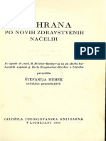 Štefanija Humek, Prehrana Po Novih Zdravstvenih Načelilh, 1931 PDF
