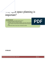 Topic 2: Why Open Space Planning Is Important?
