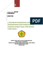 Pedoman Penerapan GMP Pangan Segar Hasil Pertanian PDF