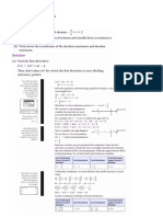 Example 1: Further Differential Calculus