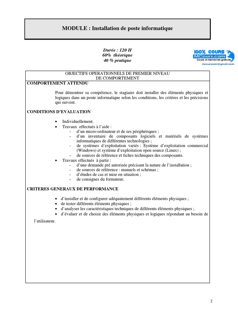 Dll Commune Du Shell Windows 7 Telecharger Gratuit Installation Dun Poste Informatique 99 | PDF | Démarrage d'un ordinateur |  ASCII