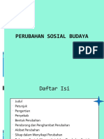 Perubahan Sosial Budaya - PPSX