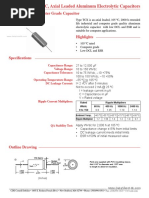 Extended Life Computer Grade Capacitor