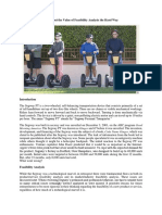 Case 3.1 - What Segway Learned About The Value of Feasibility Analysis The Hard Way