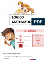 Logico Matematico Sustraccion Hasta El 49