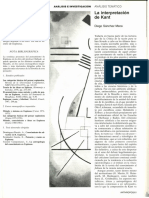 La Interpretación de Kant - Diego Sánchez Meca