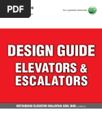 Mitsubishi Elevator Specifications Guide | PDF | Elevator | Door
