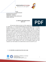 RELATORIA - LA VIRTUD COMO MODO DE SER - Laura Caicedo