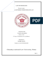 PARTH SHARMA - 1543 - Special Doctrines Under Insurance Law - 2020 PDF