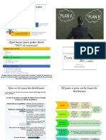 Charla de Toma de Decisiones Temas Tratados y Entregable