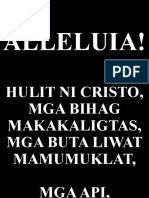 Alleluia - Hulit Ni Cristo