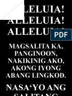 Alleluia - New - Magsalita Ka, Panginoon