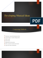 Developing Musical Ideas: Composing Made Easy