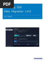 Samsung SSD Data Migration v.4.0: User Manual