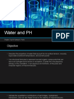 Water and PH: Chapter 2 by DR Sumiya S. Fanlo