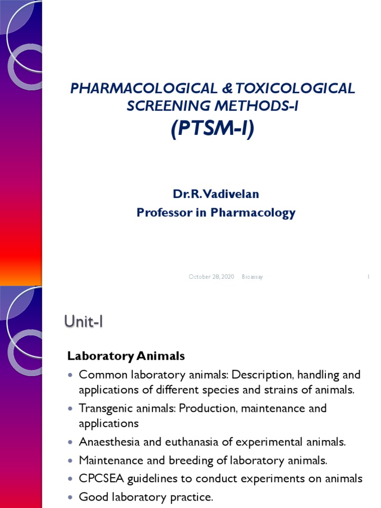 PTSM | PDF | Bioassay | Lever
