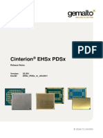 Cinterion Ehsx PDSX: Release Notes