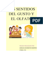 Proyecto Senido Del Gusto y El Olfato - Adriana Rodríguez 6ºb