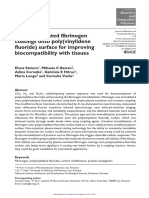 Plasma-Activated Fibrinogen